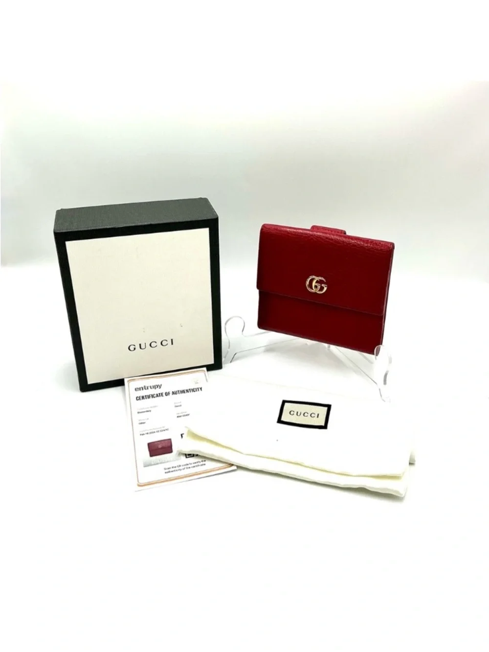 Gucci GG Marmont Bifold Wallet #1104 - Picture 1 of 3